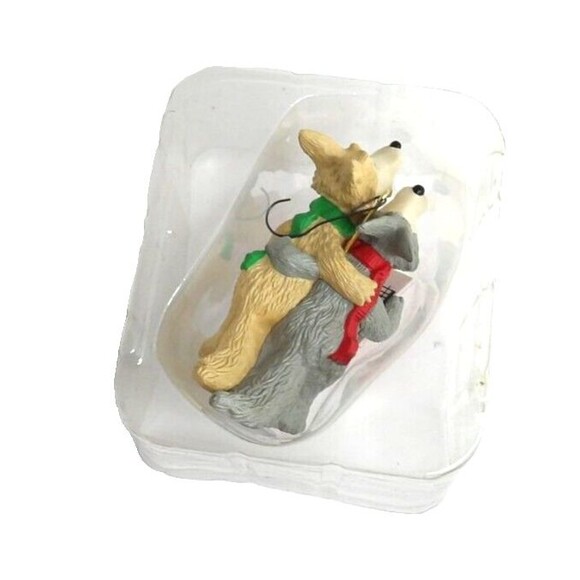Hallmark Keepsake Christmas Tree Ornament Coyote Carols 1990 Vintage Singing - Picture 9 of 15